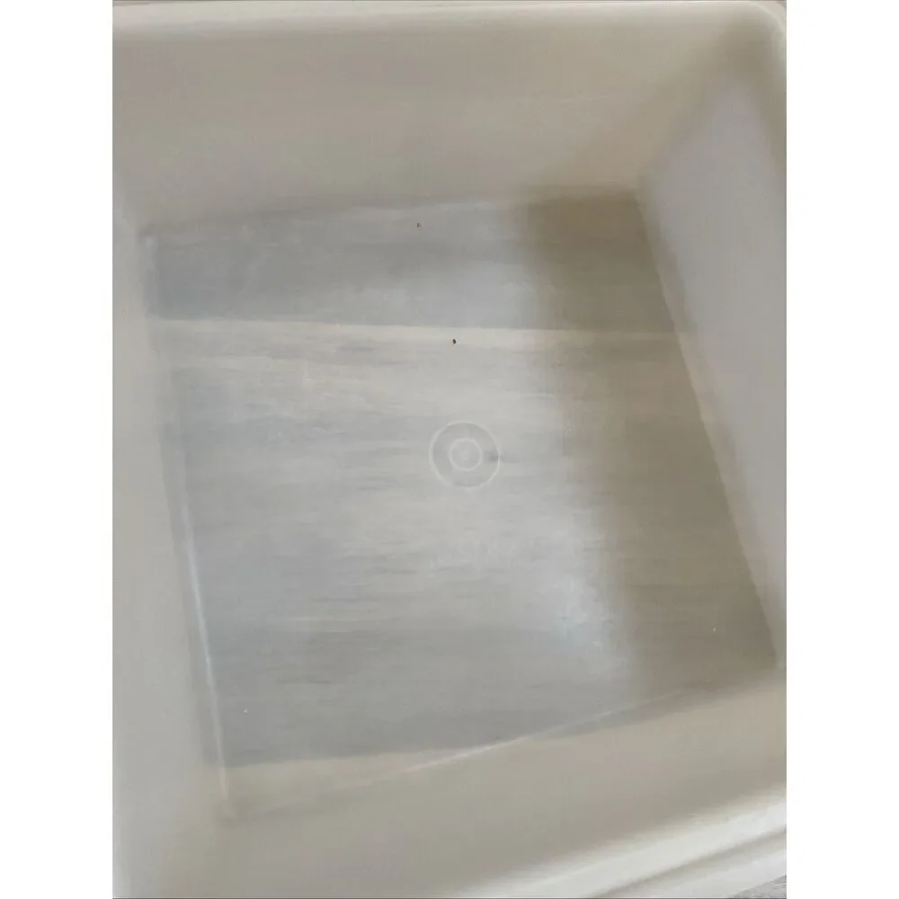 Harvest Gold Tupperware Square Cake Carrier Taker 1242-1 w Lid 1241-1